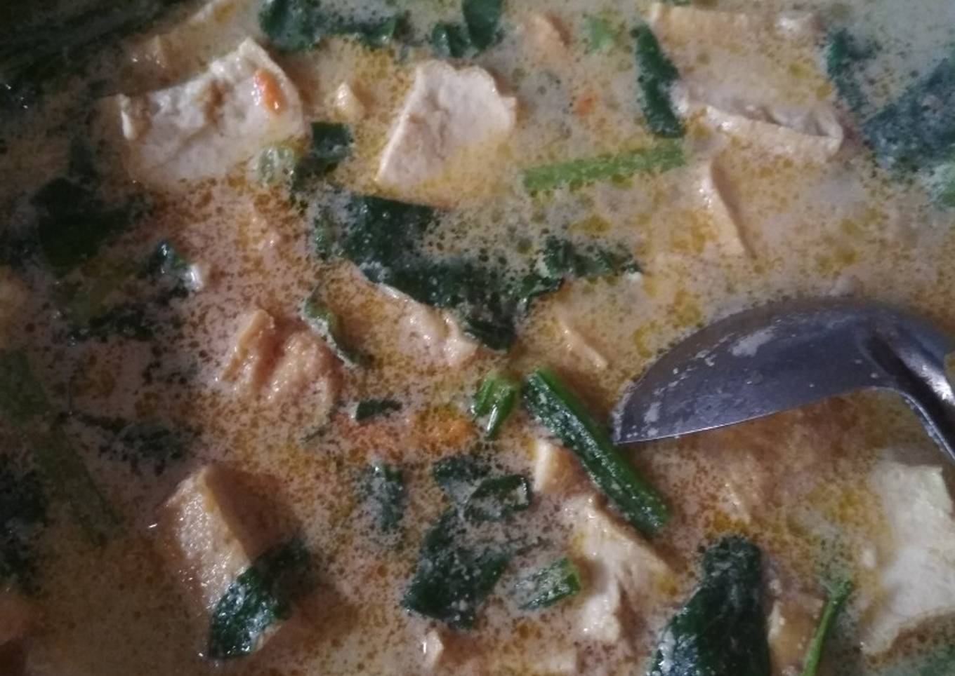 Sayur Tahu Sosin Kuah Santan