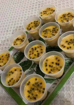 Una foto de Mousse de chinola