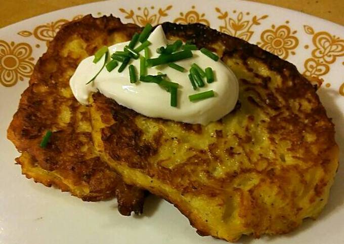 Spaghetti Squash Latkes