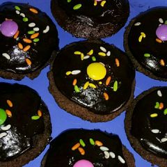Chocolate idli cake A picture of Chocolate idli cake.
