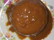 Gambar puding agar swallow coklat