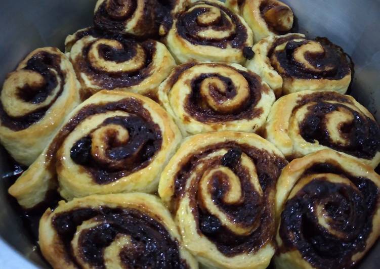 Cinnamon rolls eggless