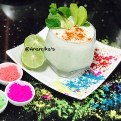 Bangla’r Doi aar Lebu’r Ghol or Plain Yoghurt Lassi- Bong Style A picture of Bangla’r Doi aar Lebu’r Ghol or Plain Yoghurt Lassi- Bong Style.
