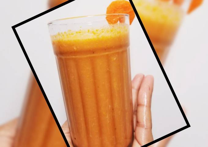 Simple Way to Prepare Mario Batali Healthy Carrot Banana Smoothie