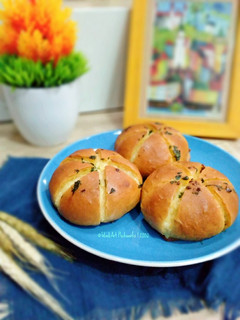 Foto resep Korean Cream Cheese Garlic Bread