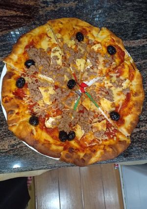 صورة لوصفة بيتزا