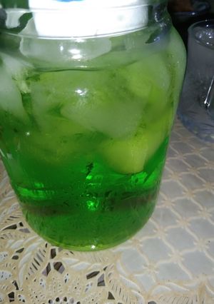 A picture of Thanda thanda quice sharbat.