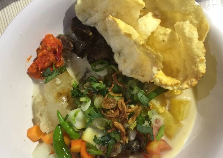 Cara Membuat Soto Betawi kuah susu Yang Sempurna