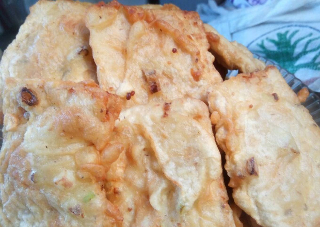 Tempe mendoan/tempe kemul