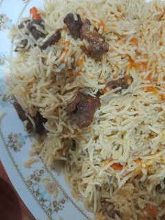 صورة لوصفة مكبوس أو قبولي مشاكيك لحم 😋🍢