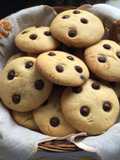 Galletas de mantequilla con chocolate