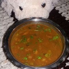 A picture of Tamarind rajma.