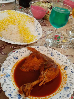 عکسی از دستور مرغ ترش