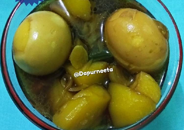 Bagaimana Membuat Semur Endog #BandungRecook3_Mommyiyell yang Lezat Sekali