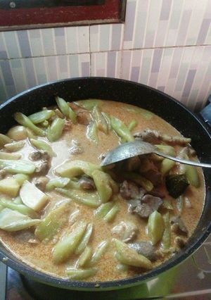 Foto resep Gulai kampung batang keladi/kemumu ati ayam
