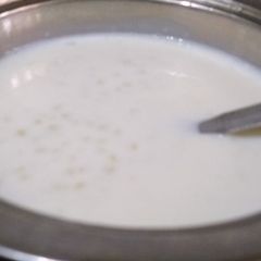A picture of Sabudana kheer.
