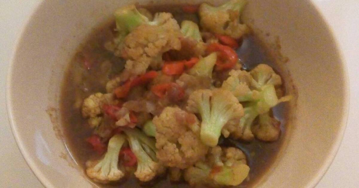 Resep Kembang Kol Kuah Saos Tiram 😊 Oleh Bunda Nadia Cookpad