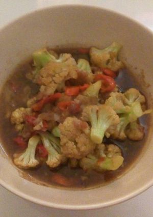 Foto resep Kembang kol kuah saos tiram 😊