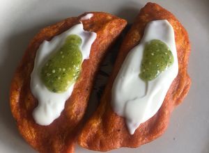Una foto de Enchiladas potosinas