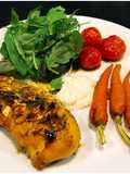 อกไก่อบ ใบโรสแมรี่