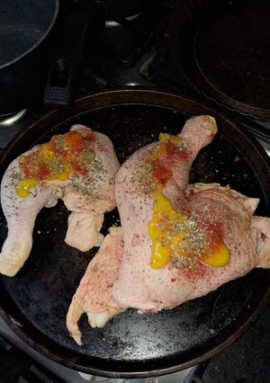 Una foto de Pollo rapidin al horno