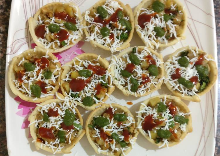 Steps to Prepare Ultimate Baked Chaat Basket