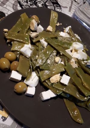 Una foto de Ensalada de chauchas
