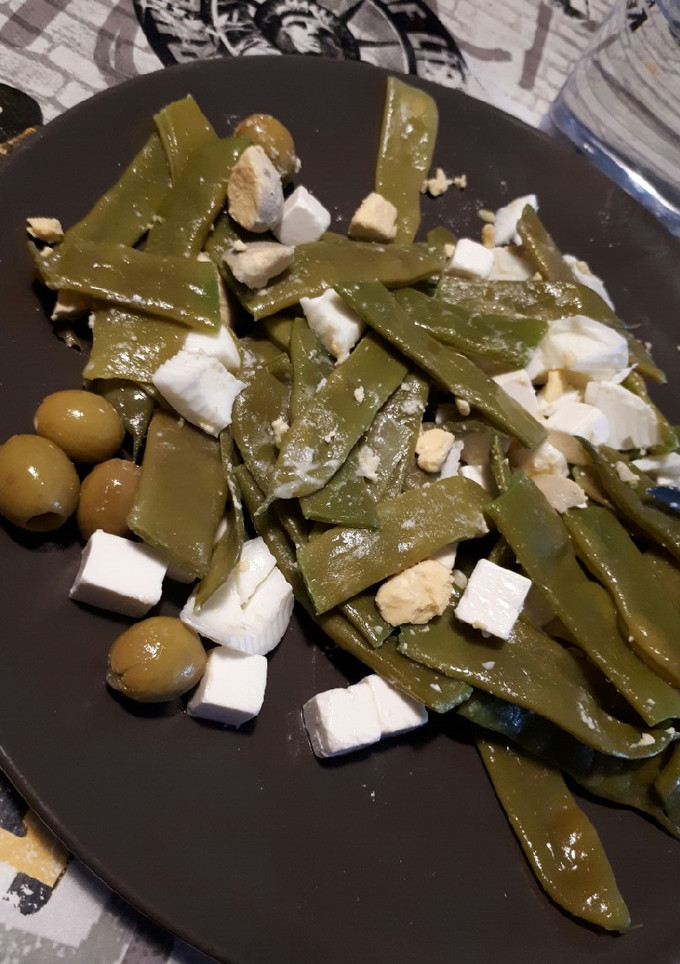 Una foto de Ensalada de chauchas