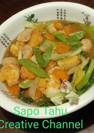 Foto resep Sapo Tahu Seafood #chinesefoodrumahan