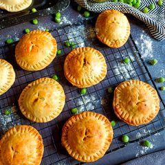A picture of Fresh Peas Hand Pies.