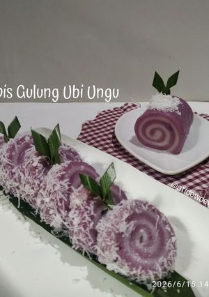 Foto resep Lapis Gulung Ubi Ungu