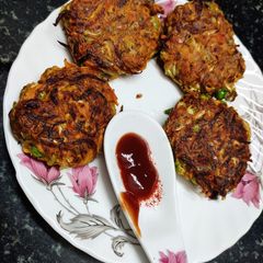 A picture of Veg cutlet.