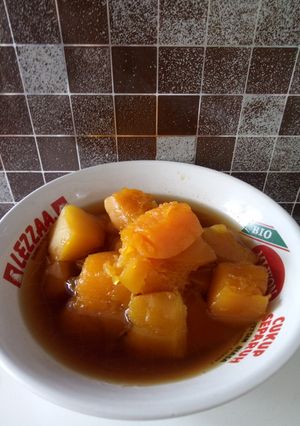 Foto resep Kolak labu kuning tanpa santan