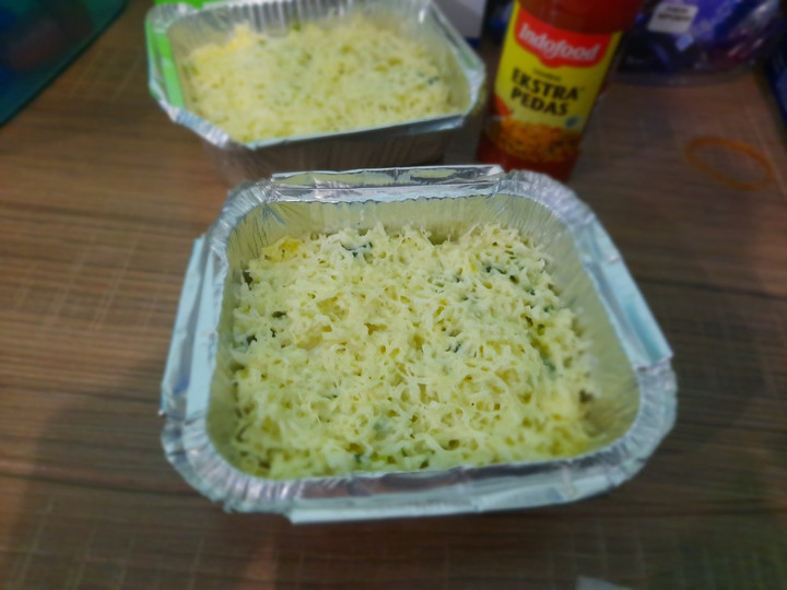 Resep Steam rice with cheesy dori Anti Gagal