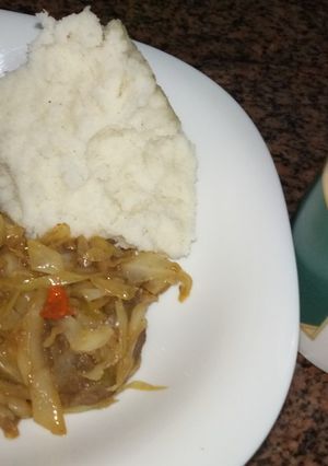 A picture of Lunch my style #author marathon sima,stir fry and mala.