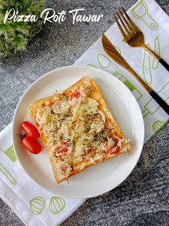 Foto resep Pizza Roti Tawar