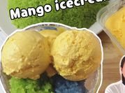 A picture of mango ice cream