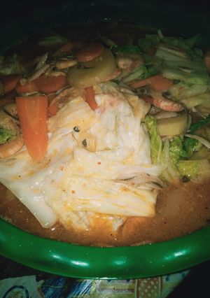 Foto resep Capcai udang tri