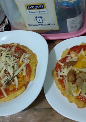 Foto resep Pizza Nasi