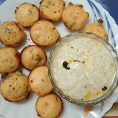 A picture of Vegetable Paniyaram.