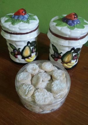 Foto resep Putri Salju Keju/Kacang Mede (Eegless+No mixer)