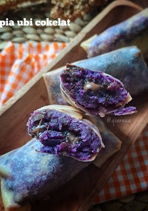 Foto resep Lumpia Ubi Cokelat