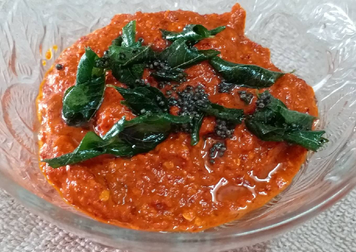 Onion Garlic Chutney