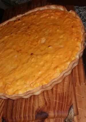 Una foto de Tarta de humita