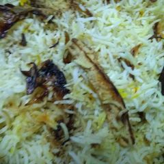 Paneer dum biryani A picture of Paneer dum biryani.
