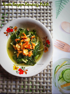 Foto resep Tumis Bayam Bawang Putih