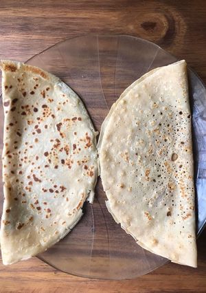Una foto de Panqueques saludables