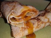 Una foto de pancakes preparada