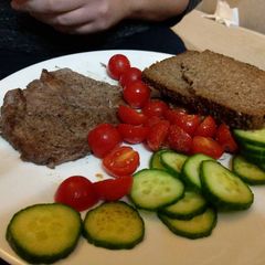 A picture of Perfect natural steak.