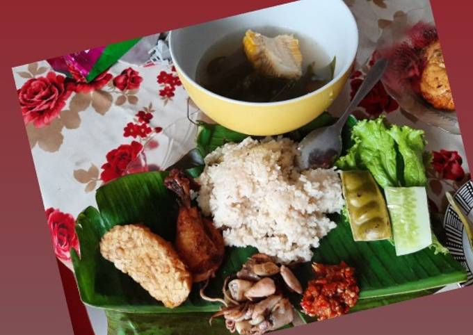 Resep Nasi liwet rice cooker yang Bikin Ngiler